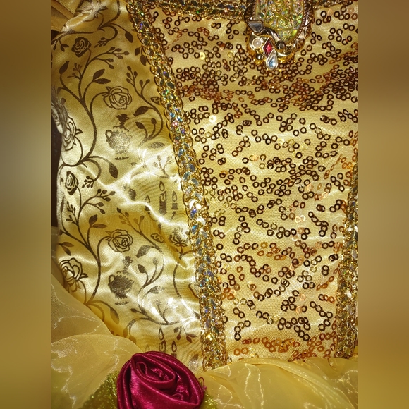 NWOT DISNEY Princess Belle Dress 7/8 - Picture 4 of 4